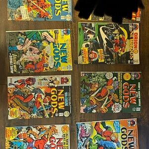 The New Gods Bronze Age Lot (#3–5, 7–10)
